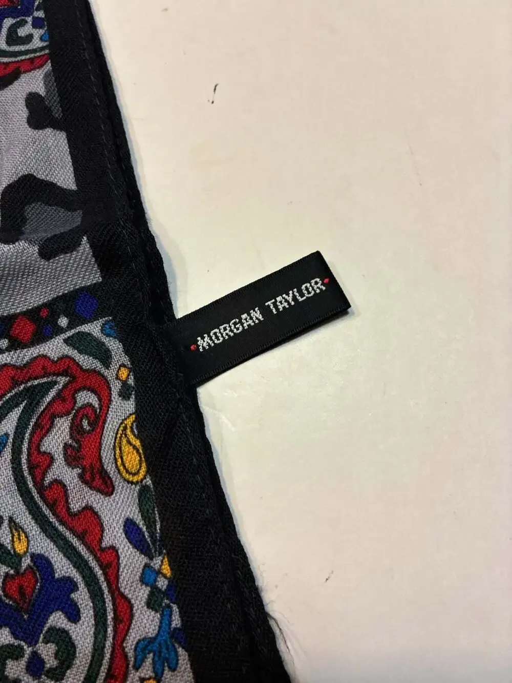 Morgan Taylor Paisley and Animal Print Long Scarf